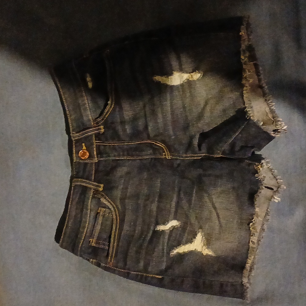 Time and True Jean shorts